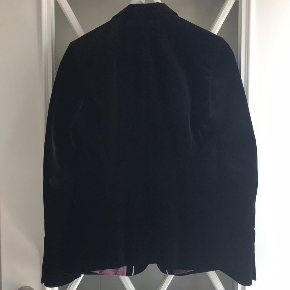 Designer velvet blazer - Picture 5 of 5